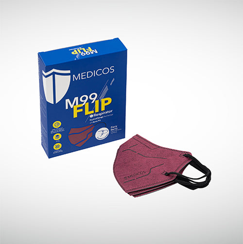 Buy 1 Free 1 - M99 FLIP Respirator (Fiery Berry)