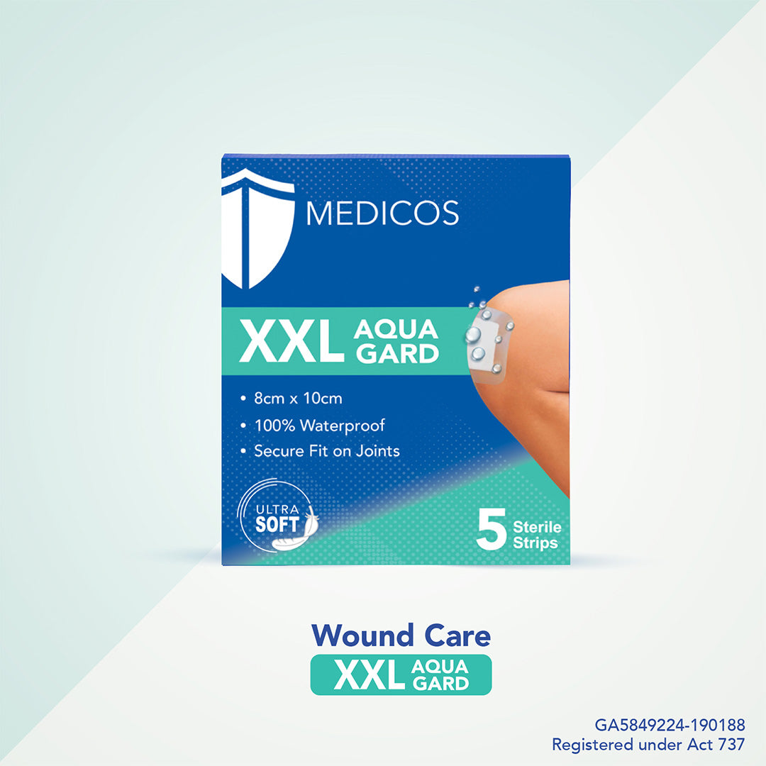 MEDICOS Wound Care - XXL Aqua Gard (Plaster) [5 pcs/box]