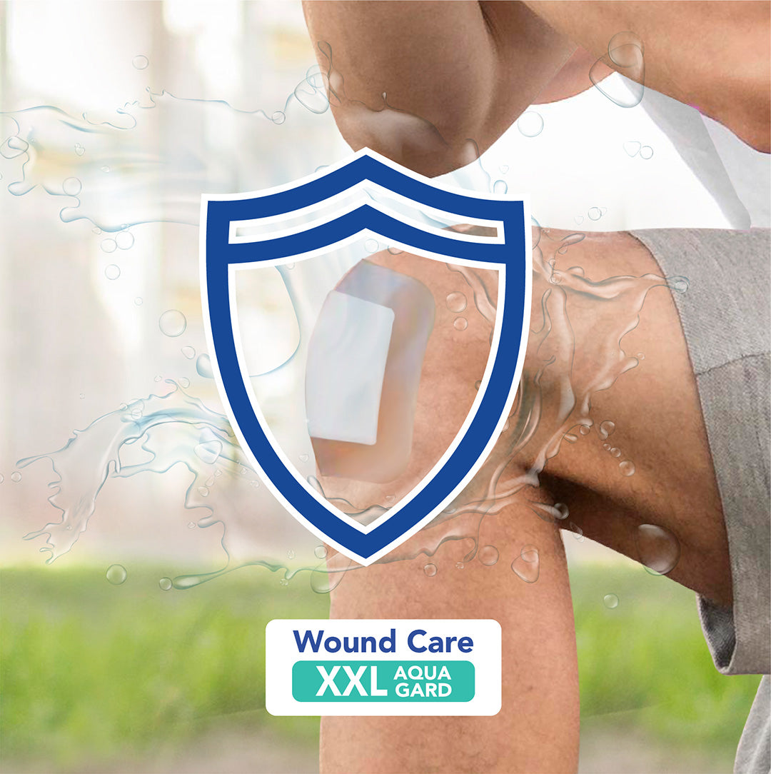 MEDICOS Wound Care - XXL Aqua Gard (Plaster) [5 pcs/box]