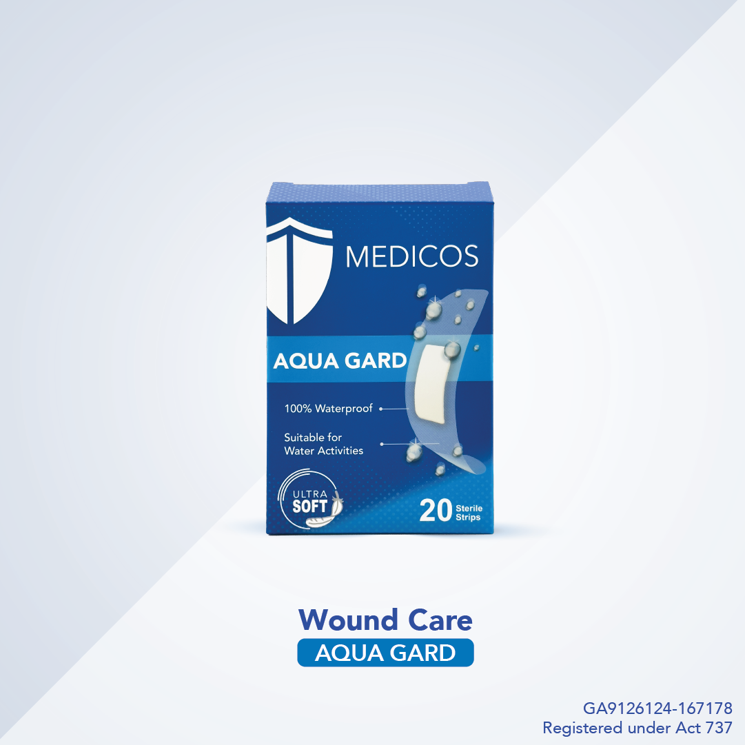 MEDICOS Wound Care - Aqua Gard (Plaster) [20 pcs/box]