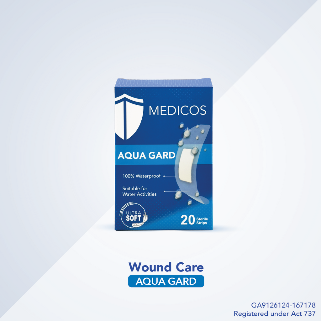 MEDICOS Wound Care Aqua Gard Plaster (20s)