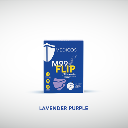 M99 FLIP Respirator (Lavender Purple)