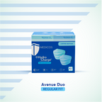 MEDICOS 4-ply HydroCharge™ Surgical Face Mask - Regular Fit