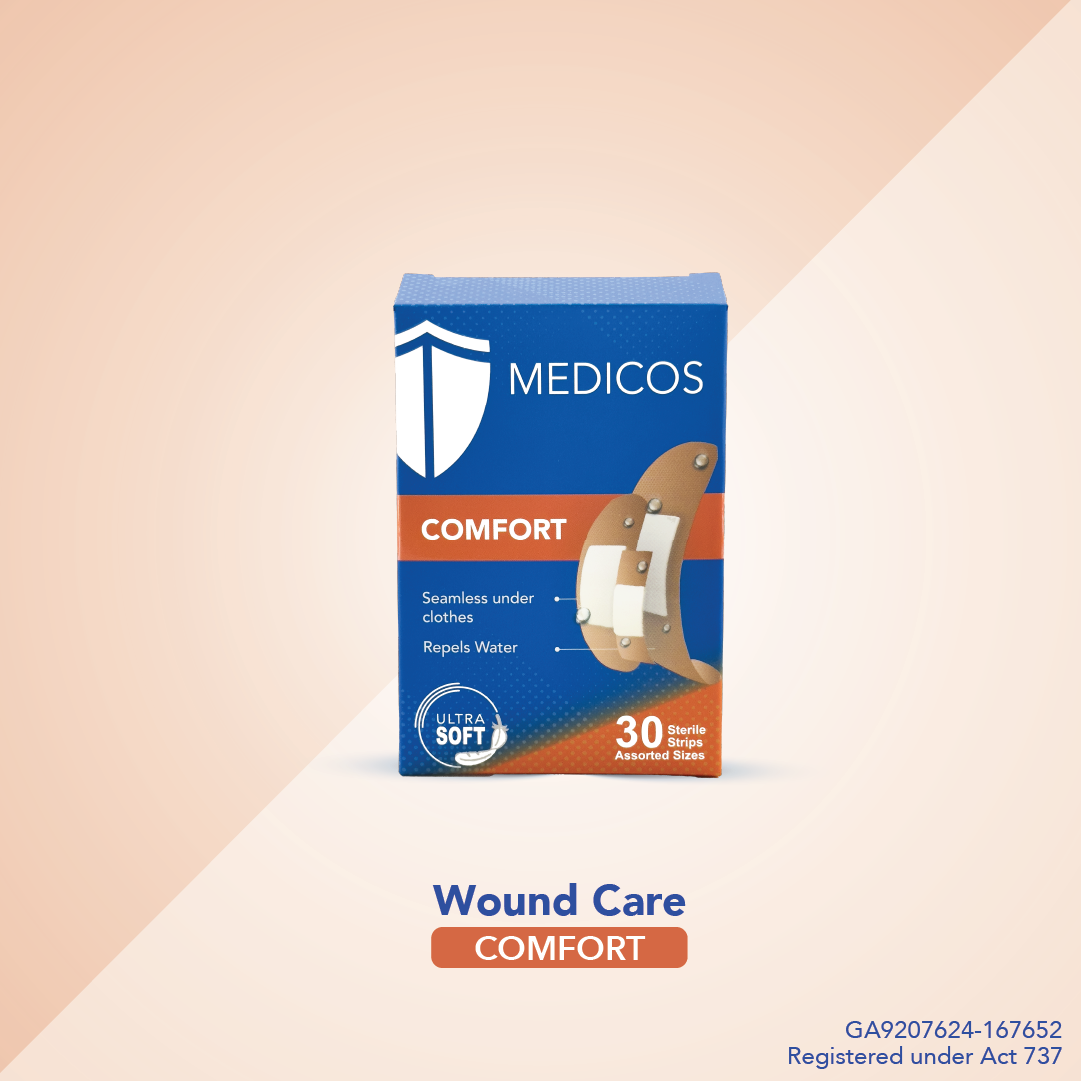 MEDICOS Wound Care - Comfort (Plaster) [30 pcs/box]