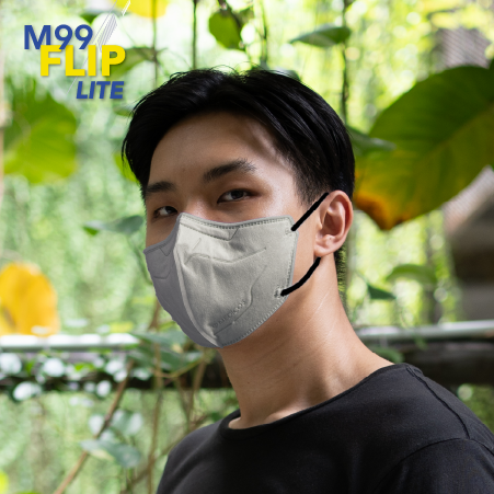 MEDICOS 5-ply M99 FLIP Lite Surgical Face Mask - Adult