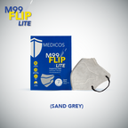 MEDICOS 5-ply M99 FLIP Lite Surgical Face Mask - Adult