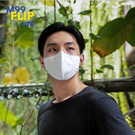 MEDICOS 5-ply M99 FLIP Lite Surgical Face Mask - Adult