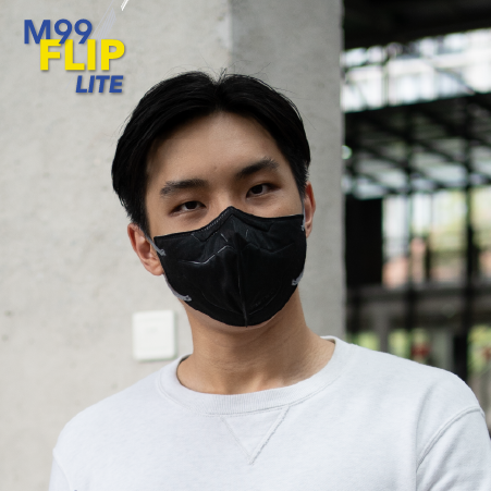MEDICOS 5-ply M99 FLIP Lite Surgical Face Mask - Adult