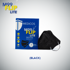 MEDICOS 5-ply M99 FLIP Lite Surgical Face Mask - Adult