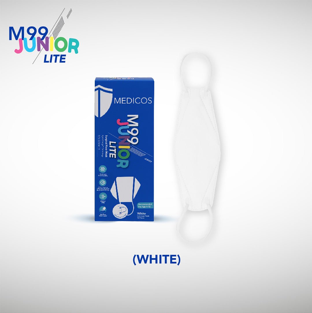 MEDICOS 5-ply M99 JUNIOR Lite Surgical Face Mask - Junior