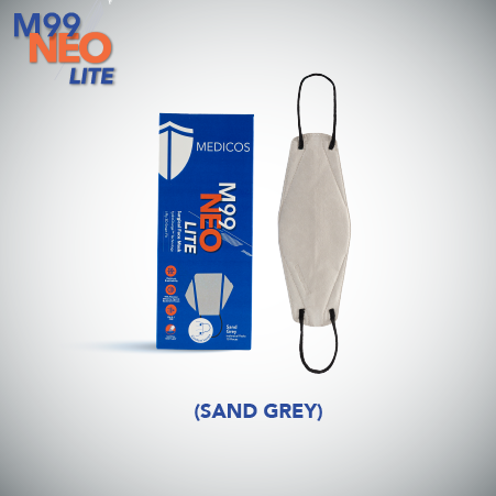 MEDICOS 5-ply M99 NEO Lite Surgical Face Mask - Adult