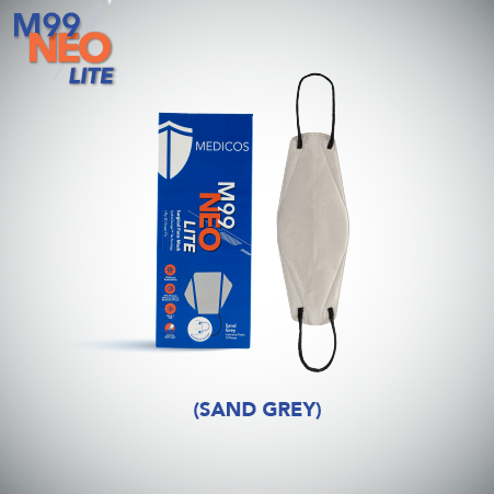 M99 NEO Lite Surgical Face Mask (Sand Grey)