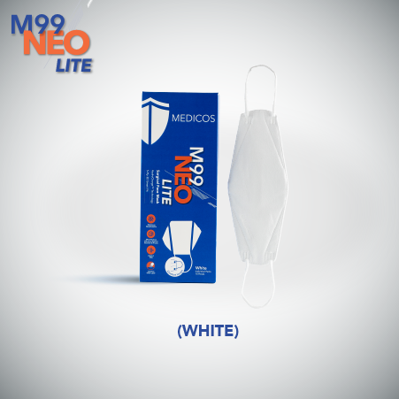 MEDICOS 5-ply M99 NEO Lite Surgical Face Mask - Adult