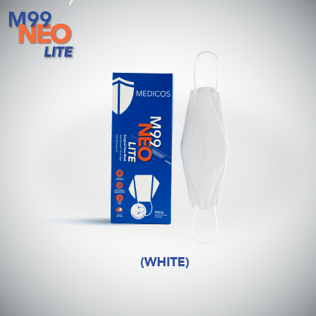 M99 NEO Lite Surgical Face Mask (White)