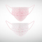 MEDICOS 4-ply HydroCharge ™ Surgical Face Mask - Regular Fit (Pink Ribbon) [20 pcs/box]