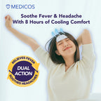 MEDICOS Fever Relief Patch - Adults & Children + Babies [2 Boxes, 8 pcs/box]