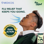 Free MEDICOS Flu Relief Nasal Strips [2 pcs/ pack]