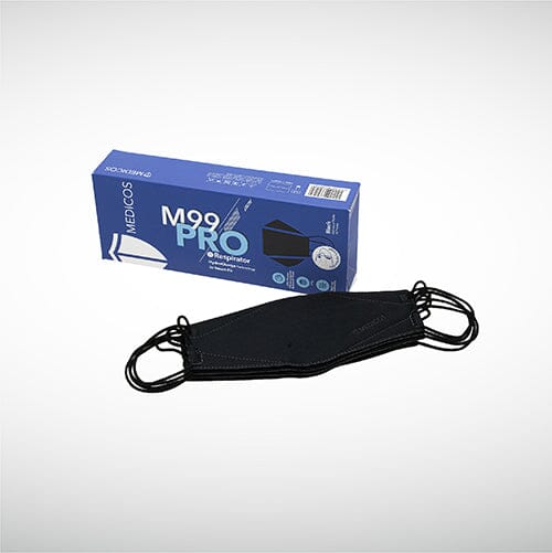 {Buy 2 Free 1} MEDICOS 5-ply M99 PRO Respirator (Adjustable Ear Loop) - Adult [3 Boxes, 10 pcs/box]