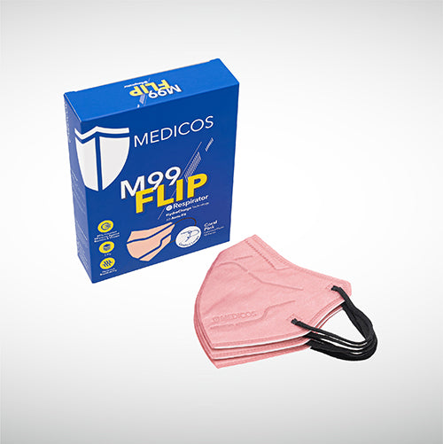 2nd 50% Off- M99 FLIP Respirator (Coral Pink)