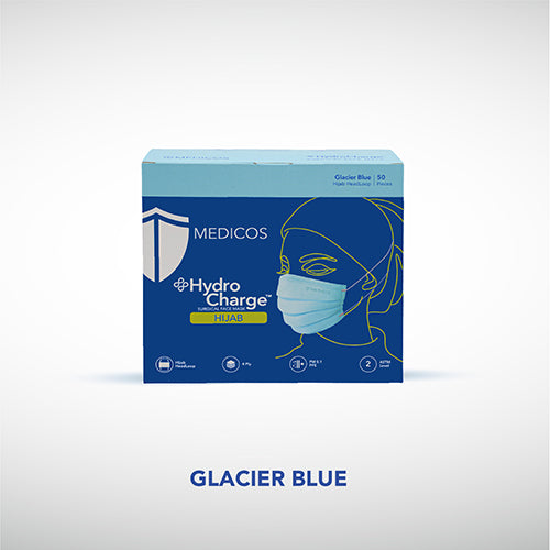 MEDICOS 4-ply HydroCharge™ Surgical Face Mask - Hijab
