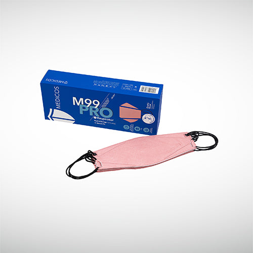 (Expiry date: 03/2027) {Buy 2 Free 1} MEDICOS 5-ply M99 PRO Respirator (Adjustable Ear Loop) - Adult [3 Boxes, 10 pcs/box]