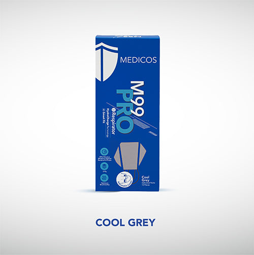 M99 PRO Respirator (Cool Grey)