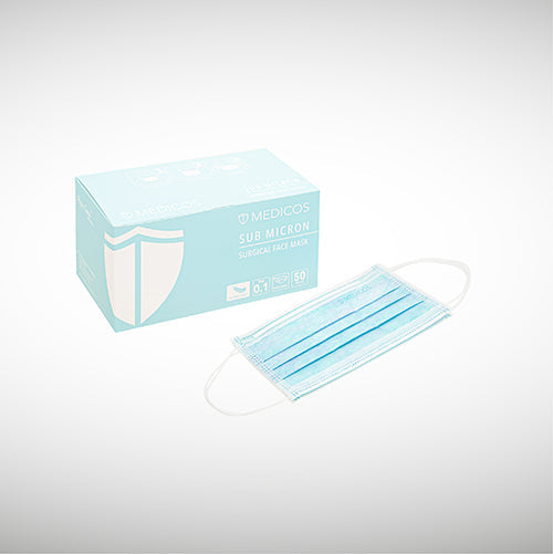 MEDICOS 4-ply Ultra Soft Surgical Face Mask - Adult