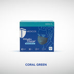 MEDICOS 4-ply HydroCharge™ Surgical Face Mask - Regular Fit
