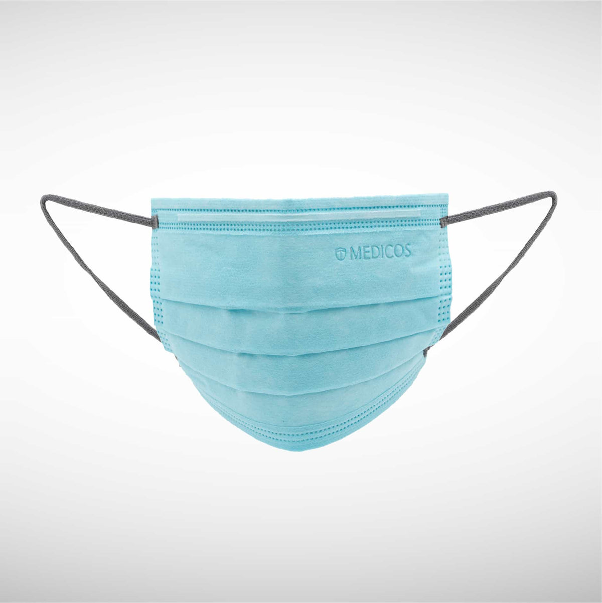 MEDICOS 4-ply HydroCharge™ Surgical Face Mask - Slim Fit [10pcs/box]