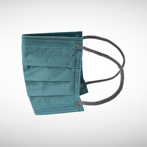MEDICOS 4-ply HydroCharge™ Surgical Face Mask - Regular Fit