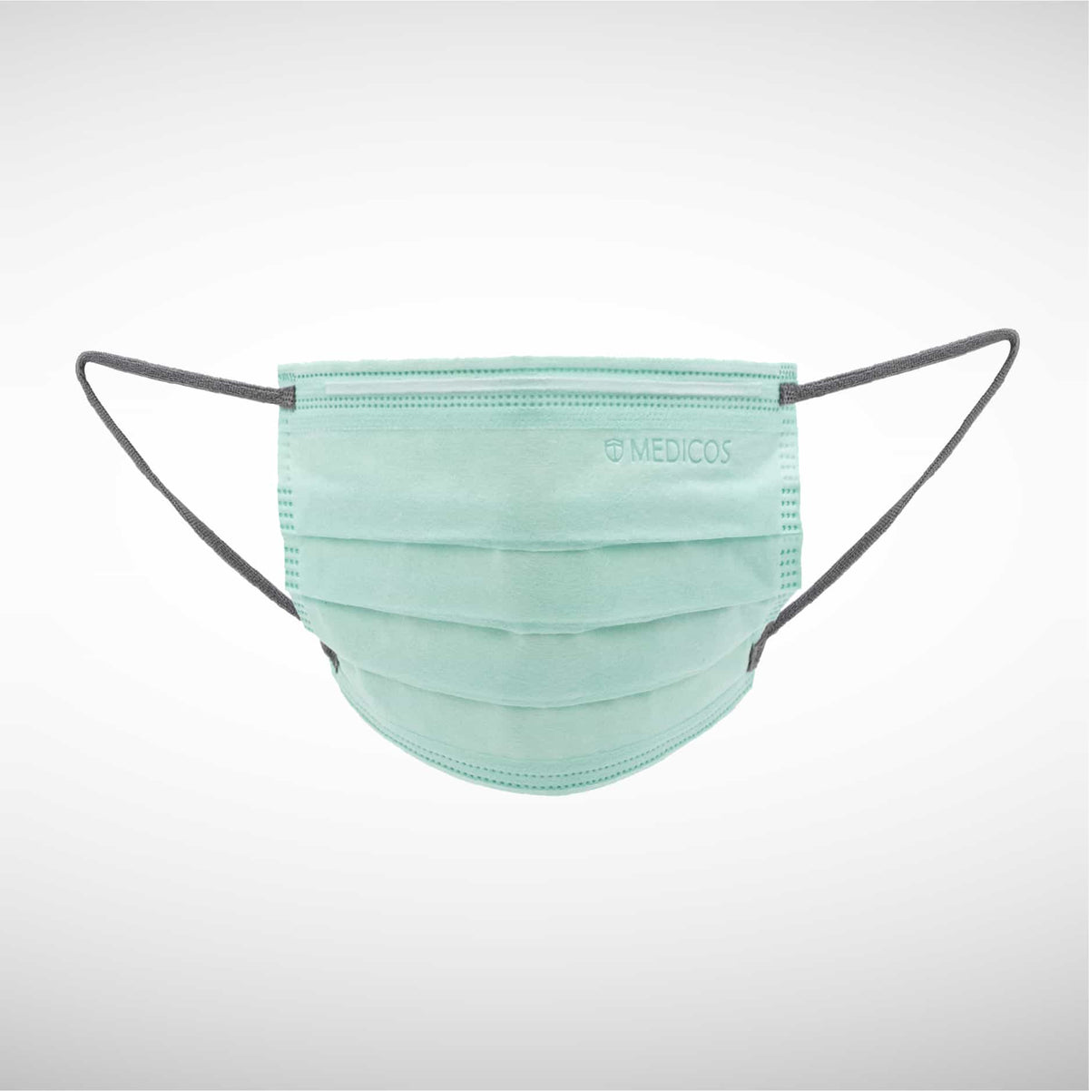 MEDICOS 4-ply HydroCharge™ Surgical Face Mask - Slim Fit [10pcs/box]