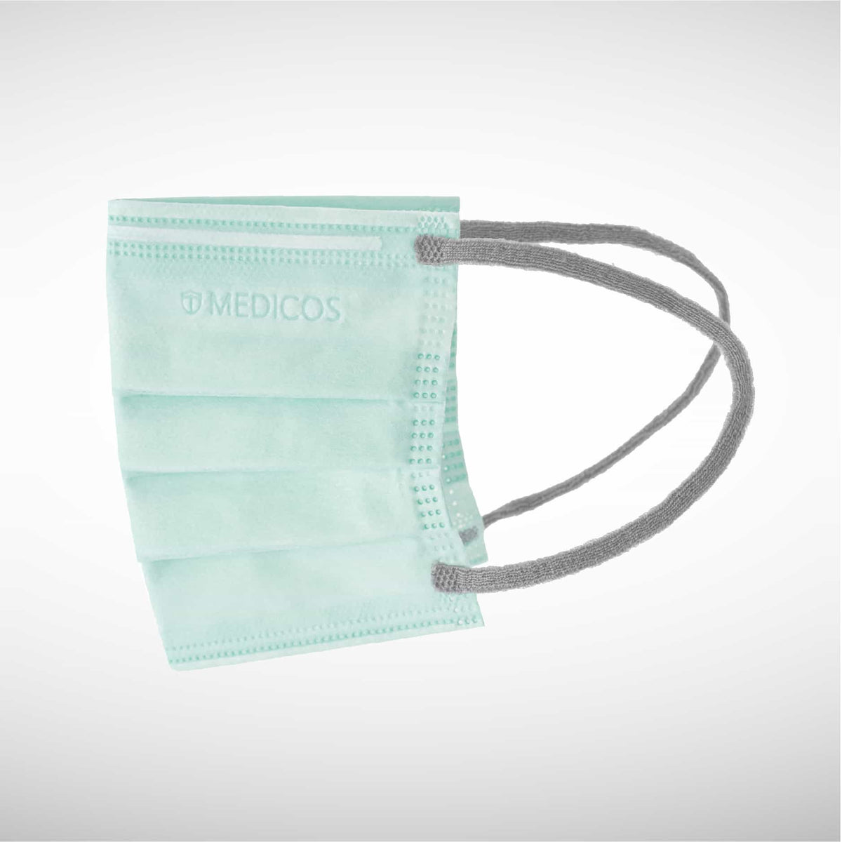 MEDICOS 4-ply HydroCharge™ Surgical Face Mask - Slim Fit [10pcs/box]