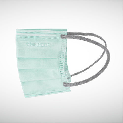 MEDICOS 4-ply HydroCharge™ Surgical Face Mask - Regular Fit [10 pcs/box]