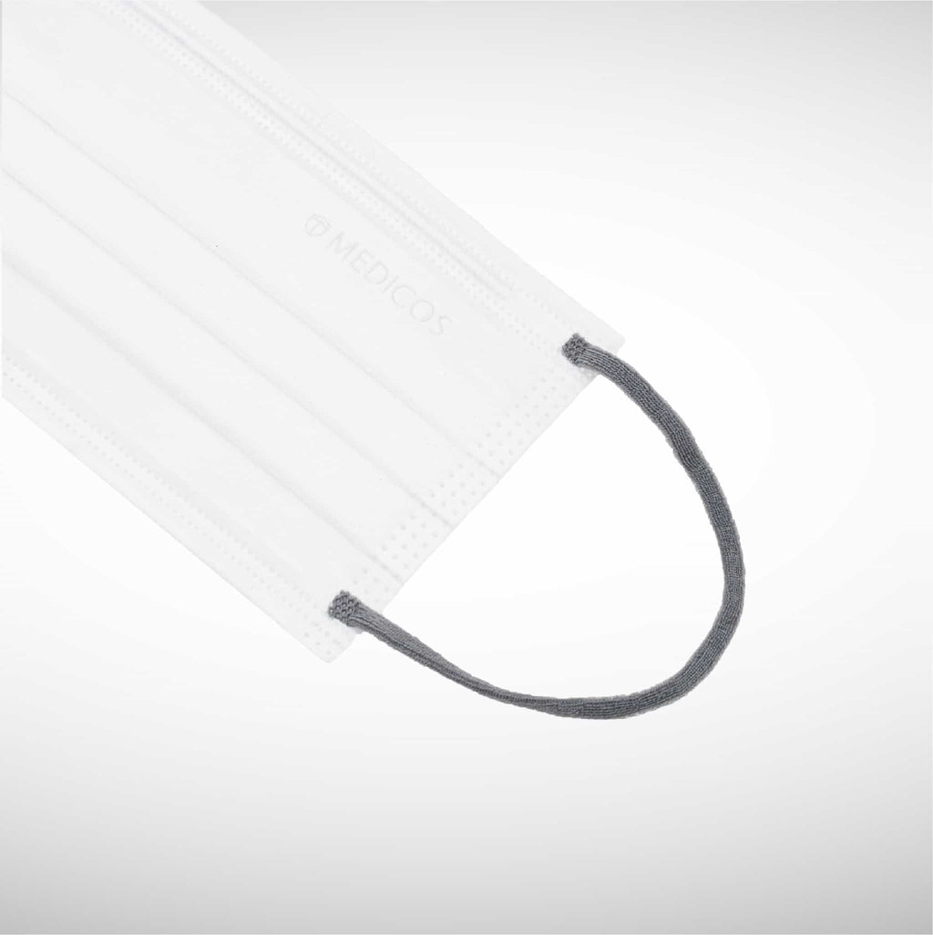 MEDICOS 4-ply HydroCharge™ Surgical Face Mask - Regular Fit
