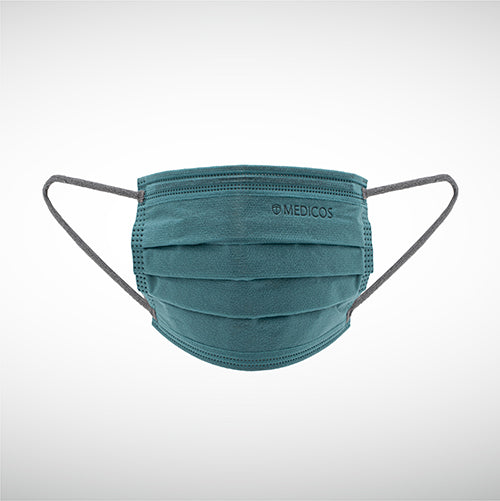 MEDICOS 4-ply HydroCharge™ Surgical Face Mask - Slim Fit