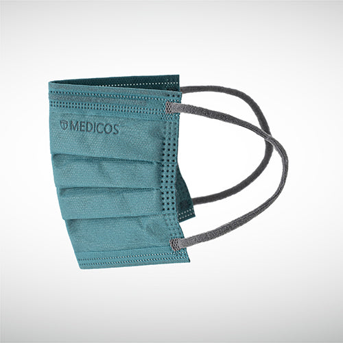 MEDICOS 4-ply HydroCharge™ Surgical Face Mask - Slim Fit