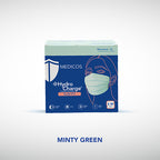 MEDICOS 4-ply HydroCharge™ Surgical Face Mask - Slim Fit