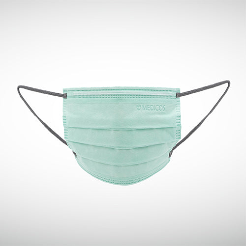 MEDICOS 4-ply HydroCharge™ Surgical Face Mask - Slim Fit