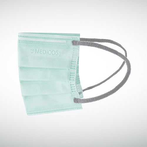 MEDICOS 4-ply HydroCharge™ Surgical Face Mask - Slim Fit
